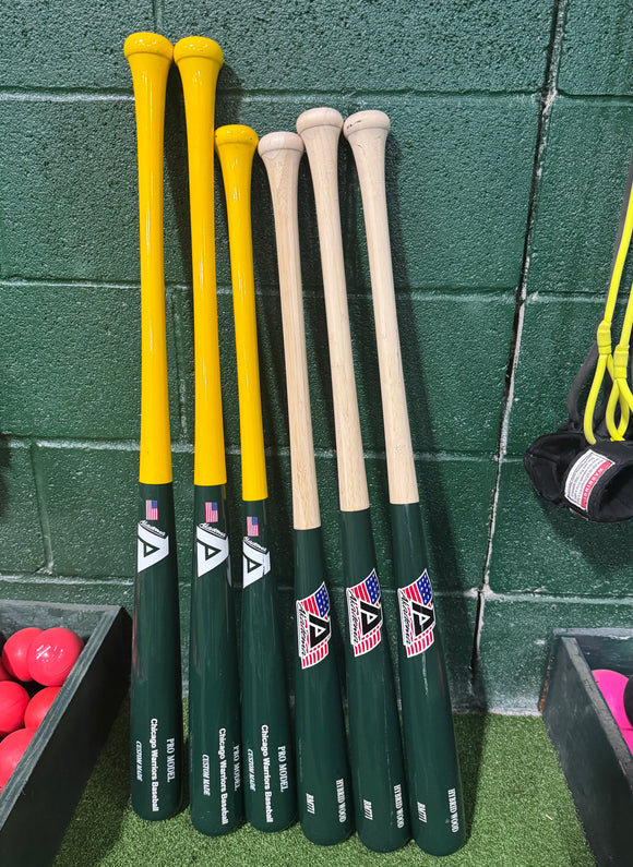 Chicago Warriors Baseball Wood (maple) Baseball Bats