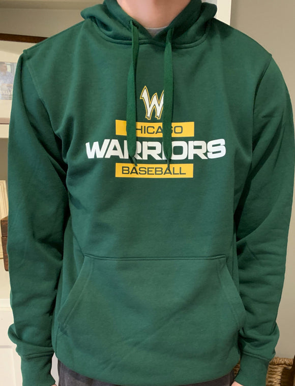 Chicago Warriors Green Hoodie