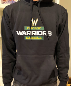 Chicago Warriors Black Hoodie