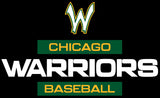 New Chicago Warrior Black T Shirt with Updated Warriors Graphic