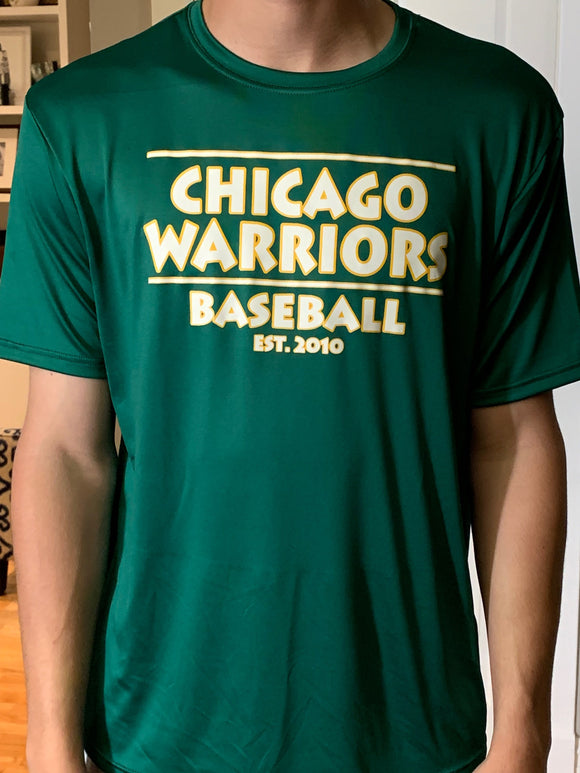Chicago Warriors Classic short sleeve shirt- Green