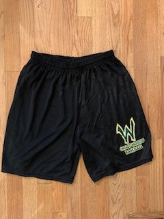 Chicago Warriors Baseball Shorts- black